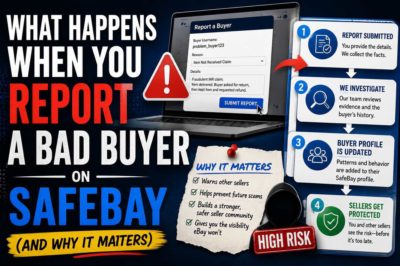 What Happens When You Report a Bad Buyer on SafeBay (And Why It Matters)