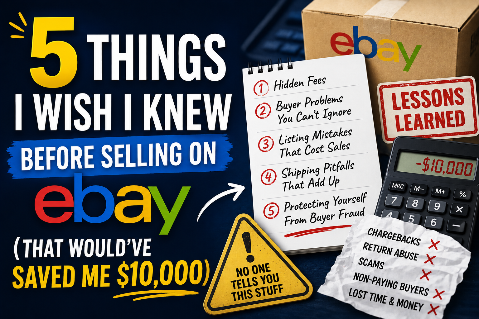 New to eBay Selling? Here Are the 5 Protection Tools Profitable Sellers Set Up First