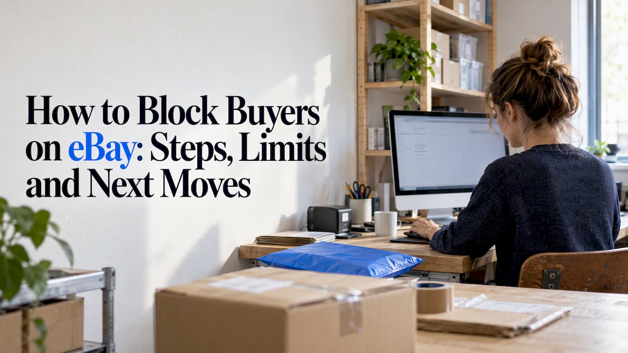 How to Block Buyers on eBay: Steps, Limits and Next Moves