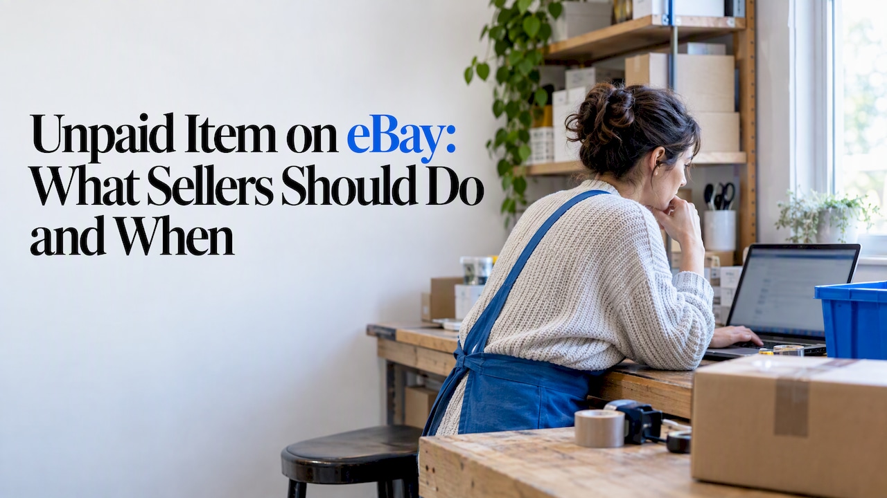 Unpaid Item on eBay: What Sellers Should Do and When